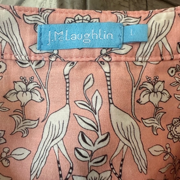 J.McLaughlin Laramie Silk-Blend Blouse                        Worn once - Picture 3 of 6